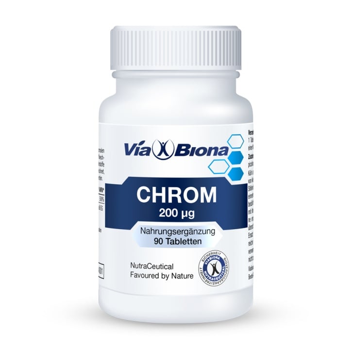 Chrom Picolinat - Energie & Vitalität von ViaBiona