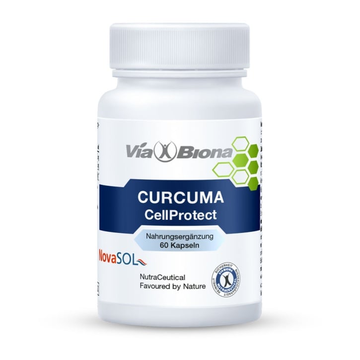 Curcuma Cell-Protect (Kurkuma) - Zellschutz & Anti-Aging von ViaBiona