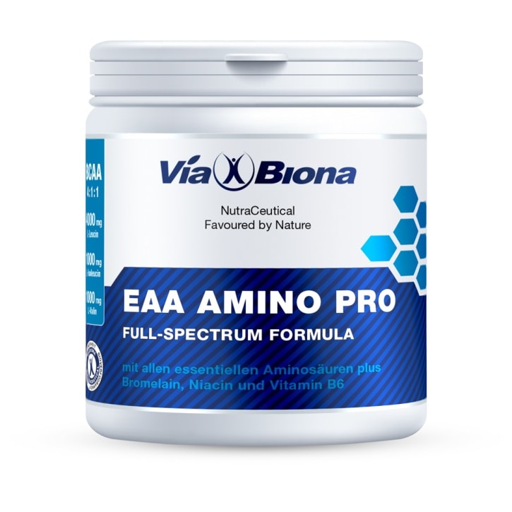 EAA + BCAA AMINO PRO Full-Spectrum Formula - Sport & Fitness von ViaBiona