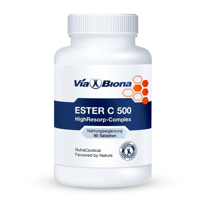 Ester C 500 HighResorp-Complex - Immunsystem stärken von ViaBiona