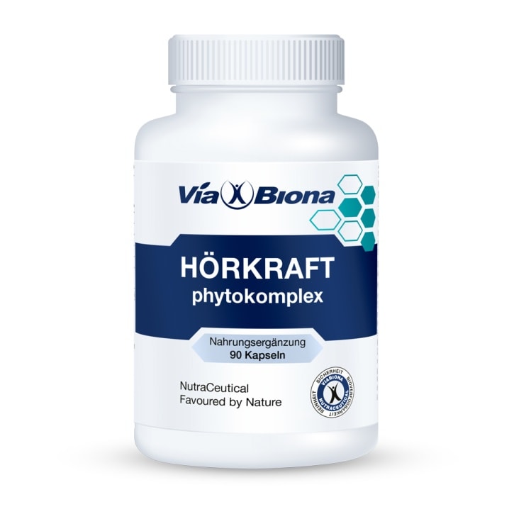 HörKraft phytokomplex - Nahrungsergänzungsmittel von ViaBiona