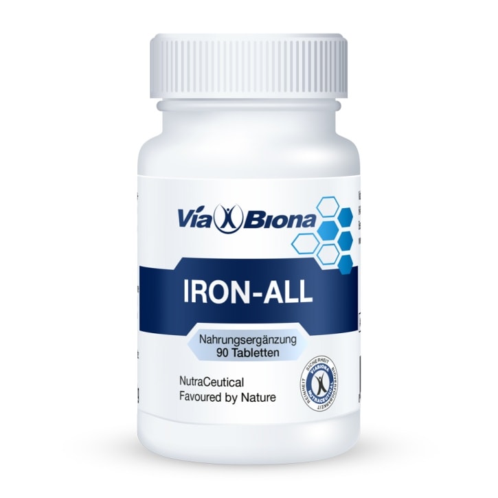 Iron-All (Eisen) - Nahrungsergänzungsmittel von ViaBiona