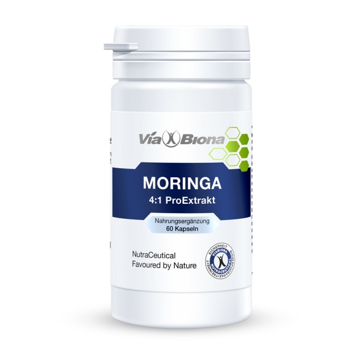 Moringa oleifera 4:1 Pro-Extrakt - Nahrungsergänzungsmittel von ViaBiona