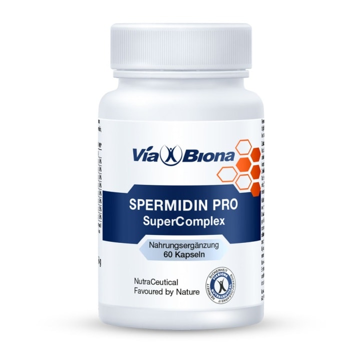 Spermidin PRO SuperComplex - Zellschutz & Anti-Aging von ViaBiona