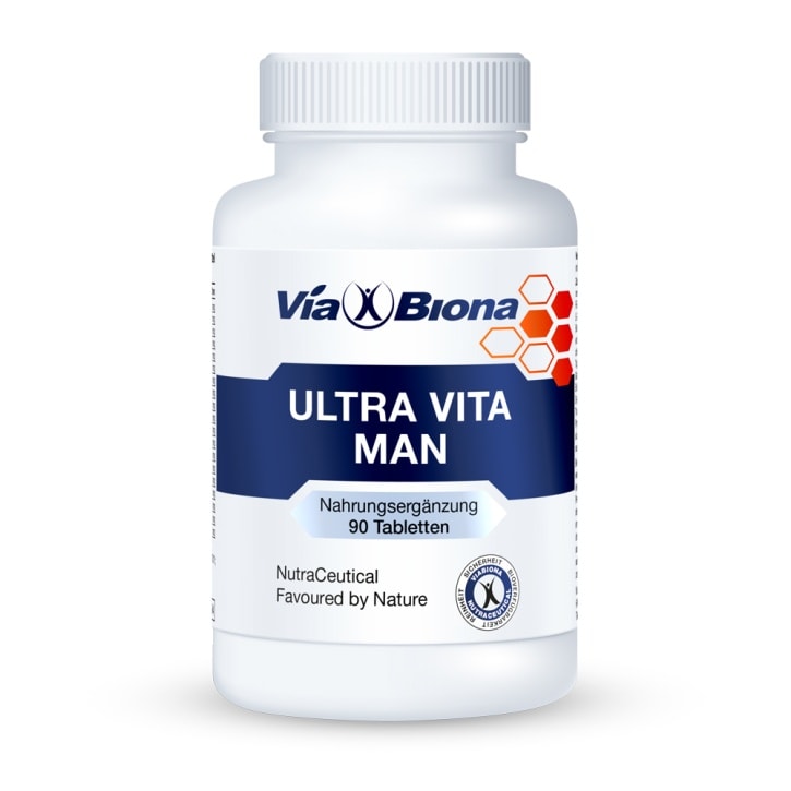 Ultra Vita Man - Nahrungsergänzungsmittel von ViaBiona