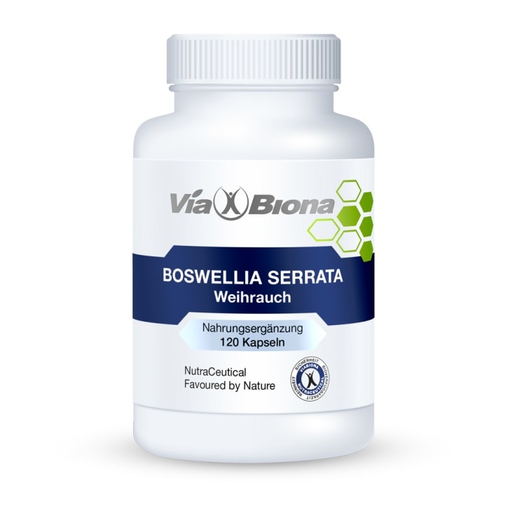 Viabiona Boswellia Serrata (Weihrauch) - Nahrungsergänzungsmittel von ViaBiona
