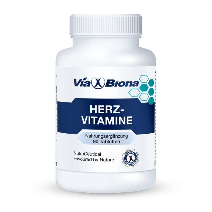 Viabiona Herz-Vitamine - Nahrungsergänzungsmittel von ViaBiona