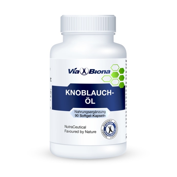Knoblauchöl - Nahrungsergänzungsmittel