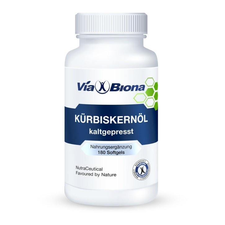 Kürbiskernöl - Nahrungsergänzungsmittel