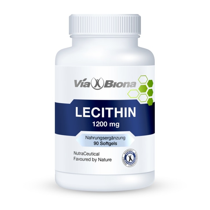 Viabiona Lecithin 1.200 - Nahrungsergänzungsmittel von ViaBiona