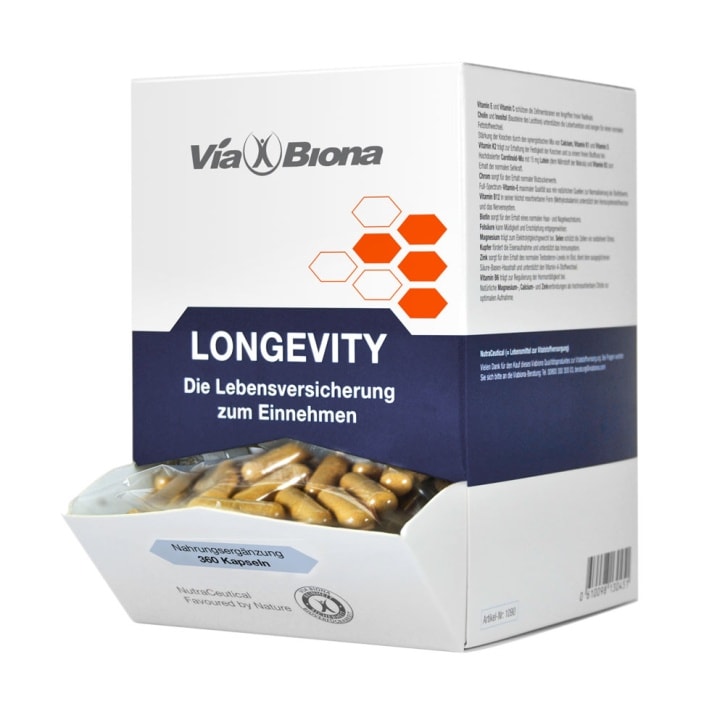 Viabiona Longevity - Nahrungsergänzungsmittel von ViaBiona