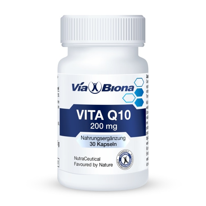 Vita Q10 200 - Nahrungsergänzungsmittel von ViaBiona