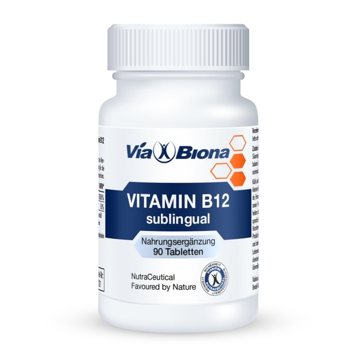 Vitamin B12 sublingual - Energie & Vitalität von ViaBiona