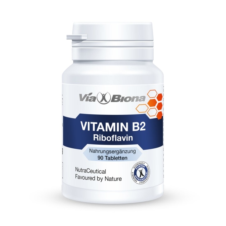 Vitamin B2 Riboflavin - Energie & Vitalität von ViaBiona