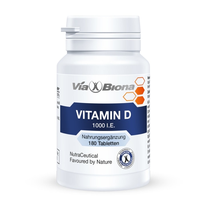 Vitamin D - Nahrungsergänzungsmittel von ViaBiona