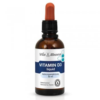 Vitamin D3 + K2 - Nahrungsergänzungsmittel von ViaBiona