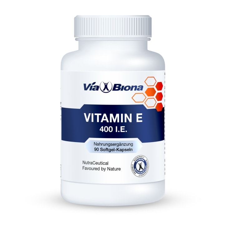 Vitamin E 400. I.E. - Nahrungsergänzungsmittel von ViaBiona